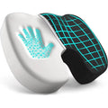Ergonomic Memory Foam Office Chair Cushion Hemorrhoid Support Cushion Sedentary Relief Seat Pad Student Car Seat Cushion