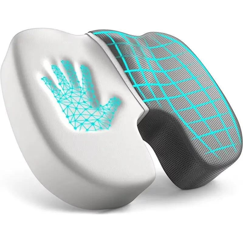 Ergonomic Memory Foam Office Chair Cushion Hemorrhoid Support Cushion Sedentary Relief Seat Pad Student Car Seat Cushion